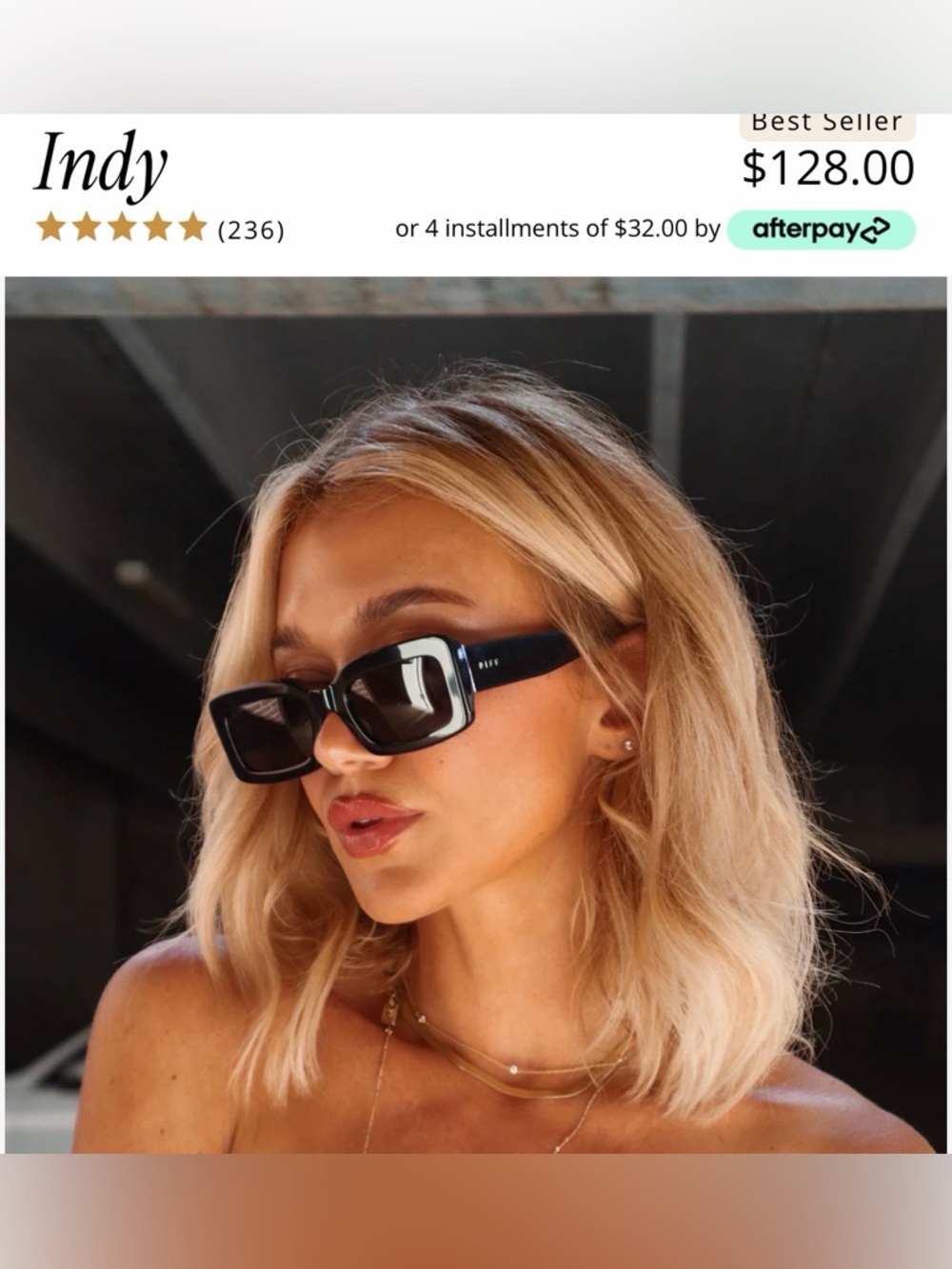 NEW Special edition sephora diff sunglasses